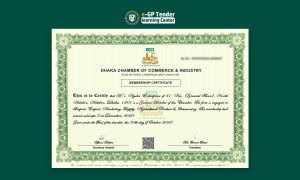 DCCI Membership Certificate